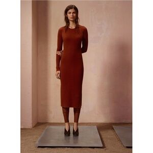 LE Fou Wilfred | Océane Midi Sweater Dress Size XS Aritzia